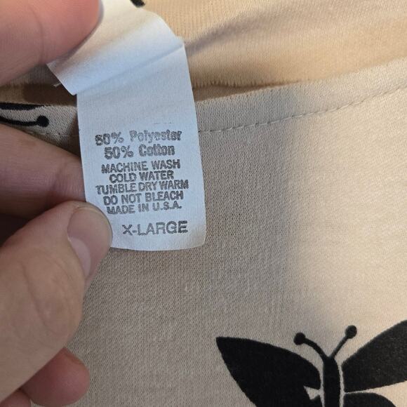 Gloria's Fashions Butterfly Jumper with Pockets, Size XL – Casual Comfort [0324] - Picture 6 of 8